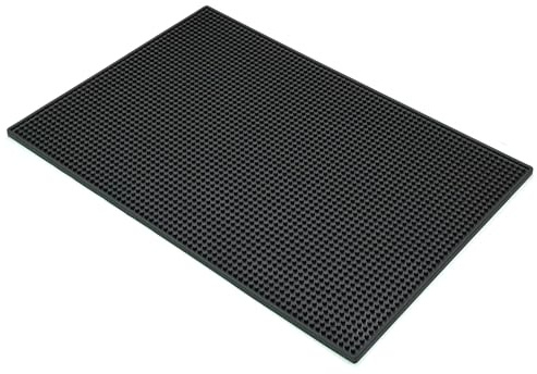 Tapis Machine a Cafe en Silicone, 48x30cm Antidérapant pour Plan de Travail, Support Absorbant Anti Vibration pour DeLonghi Magnifica Philips LatteGo Krups, Accessoires de Machine à Café Automatique