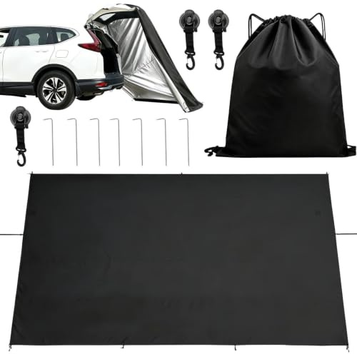SUV para Portón Trasero Cambiadora para Maletero de Coche | Toldo de Privacidad para Portón Trasero para Remolque Furgoneta Automóvil Hatchback RV Picnic Playa Senderismo Viaje