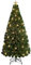 WeRChristmas Pre-Lit Fibre Optic Multi-Function Christmas Tree with Tree Topper, Green, 5 feet/1.5 m