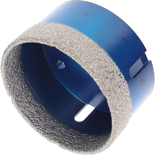 PRODIAMANT® M14 Diamant Fliesenbohrer 75 mm [TROCKENBOHRER] - Diamantbohrer für Fliesen, Keramik & Naturstein - Diamantbohrkrone für Feinsteinzeug - Fliesenbohrer für Winkelschleifer - Premiumqualität