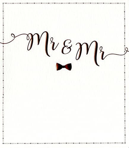 UK Greetings Wedding Card Mr and Mr - Wedding Card - Gift Card - Wedding Gift - Wedding Card Same Sex Couple - Same Sex Wedding Gifts - Wedding Card Congratulations 555573-0-1