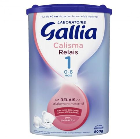 Gallia - Lait En Poudre 0 A 6 Mois Calisma Relais 1 800g Gallia