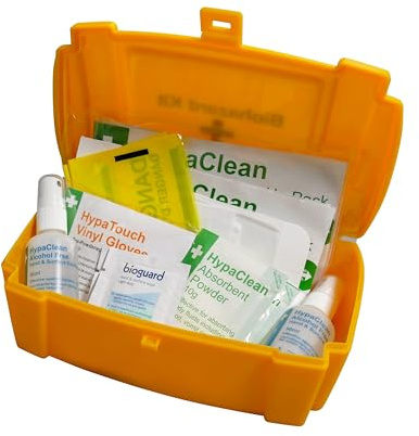 Safety First Aid HypaClean Body Fluid Disposal Kit, 2 Applications