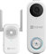 EZVIZ Wired Video Doorbell Camera Kit with Chime, 2.4GHz/5GHz Dual Band WiFi, AI Human Detection, 5M Night Vision, Waterproof, 1080P, 2-Way Audio, SD Card/Cloud Storage (DB1C Kit)