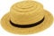labreeze Sombrero de paja para adultos, sombrero de barco de remo de los años 20, accesorio de disfraz de fiesta