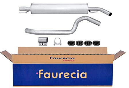 HELLA 8LB 366 021-181 Vorschalldämpfer - Easy2Fit® Kit - vorne - zweiteilig - Set mit Anbauteilen