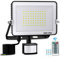 FEAHRZEUG 50W Security Lights Outdoor Motion Sensor 5000 Lumen PIR Light with Remote Control IP66 Waterproof Motion Sensor Flood Garden Light Security Perfect for Forecourt Backyard Garages