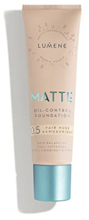 Lumene Matte Öl-Control Foundation Messe Nude 30ml