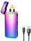 GADATOP Encendedor de Plasma de Arco de Llama, Encendedor eléctrico, Recargable por USB, Encendedor eléctrico Resistente al Viento con indicador de batería LED (Color)