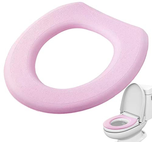 DALIAN Toilet Seat Cover Pads - Soft Toilet Seat Covers for Bathroom,Easy Installation Cushioned Seat Cover, Comfortable and Washable Seat Cover Pads
