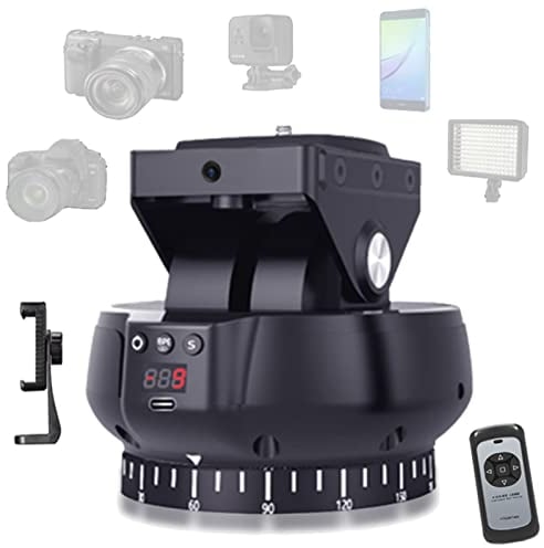 ZIFON YT-1200 Face AI Fernbedienung Pan Tilt Face Tracking Fernbedienungsentfernung 100+ Meter für Smartphone Spiegelreflexkameras Gopro für Tik-Tok YouTube Live Streaming.