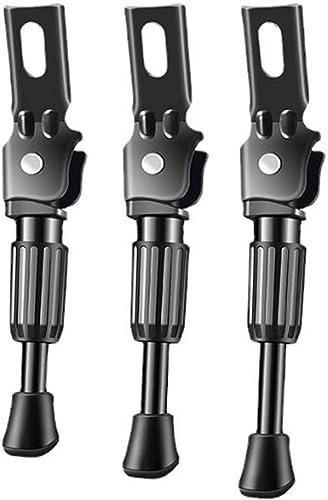 Fahrradständer Kinder Einstellbare Ständer Kinderfahrrad Einseitiger Stand Fahrradständer für Kinder Fahrrad 12 14 16 Fahrradständer, Dauerhaft Bike Stand gemacht durch Aluminiumlegierung (12Zoll)