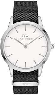 Daniel Wellington Iconic NATO Heritage 40mm Uhr Herren, DW Klassisch Herren Uhr