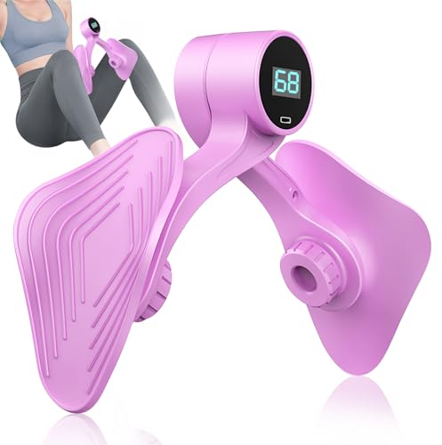 Vegena Ejercitador De Piernas, Entrenador De Cadera, Ejercitador De Piso Pélvico, Ejercitador Interno del Muslo Entrenador Piernas para Glúteos, Piernas, Brazos, Abdomen, para Mujeres Y Hombres