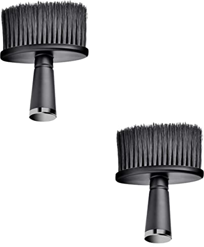 POPETPOP 2pcs Professional Salon Brush Bristle Brush Hair for Hairdressing and Barbering Long Service Portable Handle Comfortable Experience
