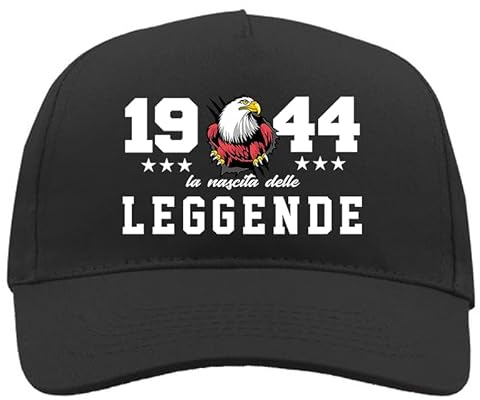TeeDesign Mütze 81 Jahre, Geburtstagsgeschenk: Geburt der Legenden Gadget – 81 Jahre – 1944, 81 Jahre alt, One size