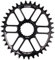 STONE – Plato Redondo/Ovalado Mount Direct Compatible con Shimano MTB CNC Aluminio Aleris 7075-T65, M7100, M7120, M7130, M8100, M 8120, M8130, M9100, M9120, M9130, MT-900 (Ovalado, 36T)