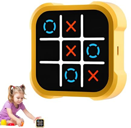 ADDLIVE Tic Tac Toe Extreme, 3-In-1 Tik Tak Toe, Tic Tac Toe Spiel, Tac Spiel für Bildung und Gedächtniswachstum - Spielzeugbrettspiel - Fingerspitzenspielzeug Brettspiel Für Familientreffen Treffen