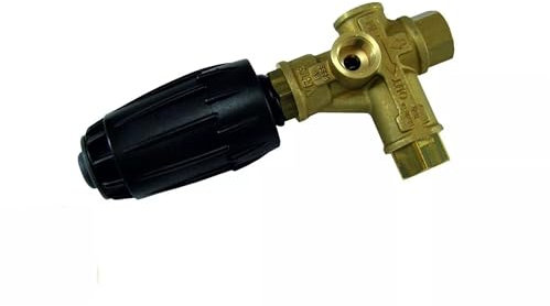 PressureWasherPartsUK VRT3 Adjustable Unloader Valve - Black