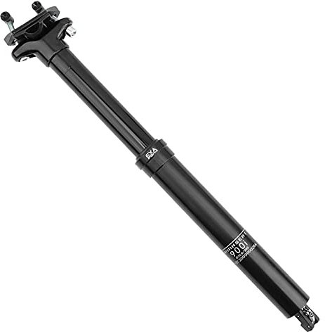 MTB-Teleskopsattelstütze, 30,9 mm/31,6 mm Mountainbike-Sattelstütze mit Einstellbarer Höhe MTB-Kabelgesteuerte hydraulische Sattelstütze Remote Interne Innenkabelführung Fahrradsattelstütze