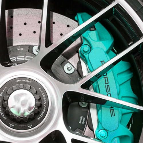 Brake Caliper Scratch Repair Paint – Easy-to-Apply, Heat-Resistant Solution for Caliper Restoration and Scratch Removal (1, Turquoise)