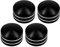 ZHky 4 pièces Couvercle de Bougie d'allumage de Moto vis de Moteur Bouchons de boulons à tête d'écrou compatibles avec Harley Touring Sportster XL883 1200 48 72 Twin Cam 99-17