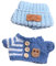 Perfeclan Mini-Puppen-Kleidung, Puppen-Kleidung, Anzug, niedliche Stofftier-Kleidung, Kleidung, Pullover und Mütze, Zubehör für Geschenk-DIY-Bastelarbeiten, Blau