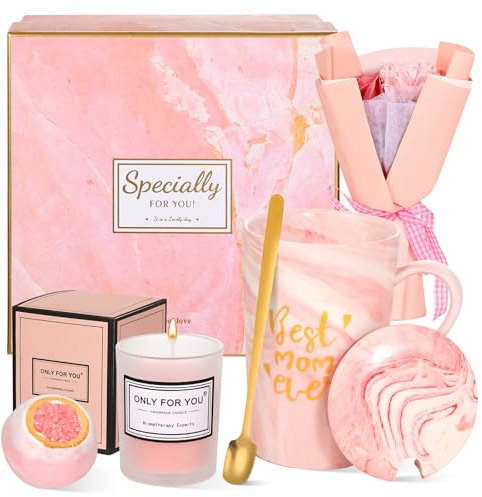 JANUIXCO Regalo Madre, Regalo Madre Cumpleaños, Regalos Originales para Madres, Taza Personalizada Regalos para Madres