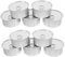 COSMEVIVI Latas De Té Vacías Portátiles De Aluminio De 180 Ml Con Tapas Autosellantes Para Refrigerios De Café.