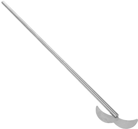 Veemoon Stainless Steel Stirring Rod Paddle Stirrer for Laboratory Use High Efficiency Stirring Tool Durable and Easy to Clean for Flask Mixing No Noise Vibration