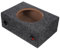 CLISPEED Boîtier de Caisson de Basses 8 Pouces Étanche pour Voiture Accessoire Audio Solide en Bois et ABS Amélioration du Système Audio Automobile