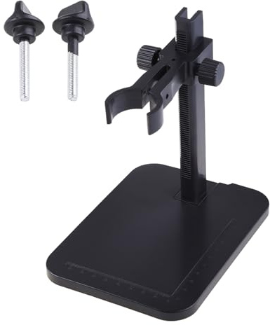 Aluminium Universell Einstellbarer Professioneller Basisstandhalter Desktop Halterung USB Mikroskop Endoskop Mikroskop Microskop Ständer