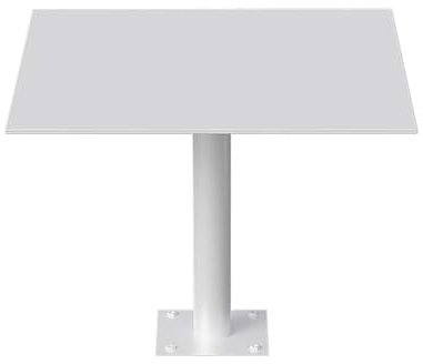 DGDHHSFJDJ Moderner runder/quadratischer Bartisch zur Wandmontage – Kleiner Cocktail-Kaffee-Beistelltisch für Bistro, Café und Pub – Vielseitiger Tresentisch in verschiedenen Materialien und Farben
