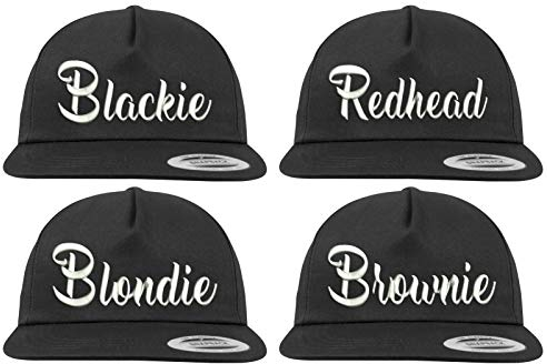 Youth Designz Baseball Kappe Snapback Cap Modell BLONDIE Schwarz