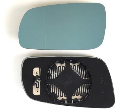 Spiegel Spiegelglas links beheizbar blau für elektrische und manuelle Aussenspiegel