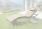 Destiny Liegenauflage Wave 200x63/71x5cm, mit Reißverschluss, Natur