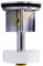 Spülenstopper, Waschbeckenstöpsel, Hochleistungs-40-mm-verchromter Waschbeckenabfall-Ersatz für Popup-Stecker, Messingmetall