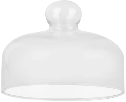 Cloche À Gâteau en Verre De 16 Cm De Diamètre sans Couvercle Alimentaire Couvercle De Conservation pour Gâteaux
