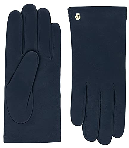Roeckl Damen Odessa Lederhandschuhe, Classic Navy, 8