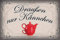 Blechschild 20x30 Draußen nur Kännchen Kult Spruch Cafe Biergarten Hotel