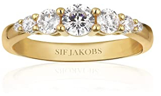 Sif Jakobs Jewellery Damen-Damenring 925er Silber Zirkonia