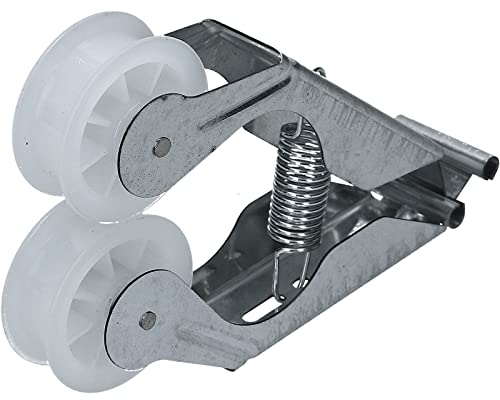 LUTH Premium Profi Parts Tensioner Pulley with Holder for Tumble Dryers Compatible with Bauknecht 481235818055 Bosch