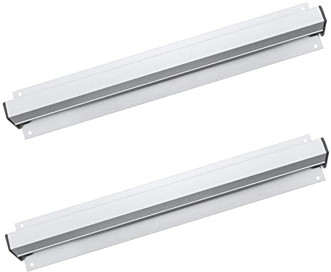 eMagTech - 2 fichas grabber restaurante para grabar de aleación de aluminio, control de pestaña, grabadores, carpeta de soporte para billetes, pared para cocina de oficina