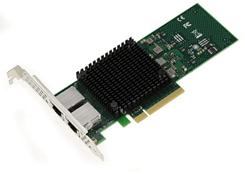 KALEA-INFORMATIQUE PCIe 3.0 x8 DUAL Ethernet RJ45 10G 5G 2.5G 1G 2 Port PCIe 3.0 x8 Server Karte mit Intel X710-T2 Chipsatz.