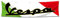 Vespas-Flagge, Banner, 6 x 2,4 m, Motorrad-Banner mit 10 Messingösen für Garage, Laden, Wanddekoration, Flaggen