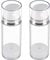 FRCOLOR 2pcs Empty Airless Pump Bottle Refillable Plastic Vacuum Pump Press Bottle Travel Cosmetic Foundation Containers Dispenser for Lotion Cream Essential Oil 100ml