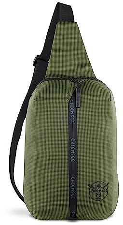 Chiemsee Light N Base Crossbody Brusttasche für Männer und Frauen, olive