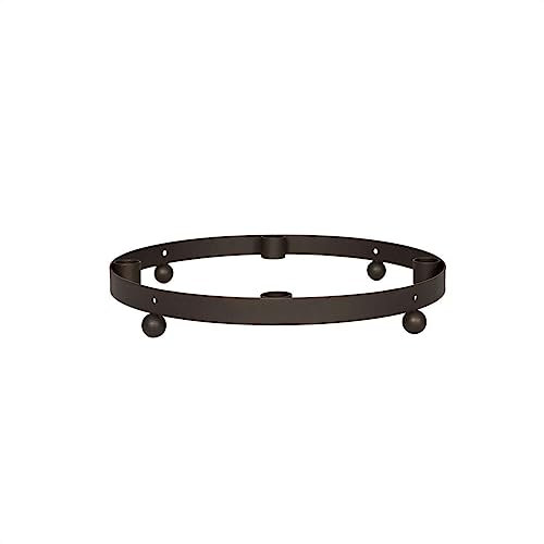 OYOY [W0724] Pearl Advent Candleholder, BrownedBrass, 5,8 x 36 x 36 cm