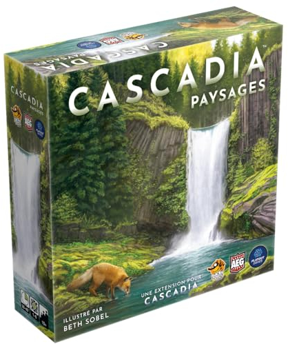 Cascadia - Landschaften, französische Version (1-6 Spieler, ab 10 Jahren)