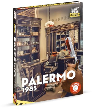 Piatnik 6716 - Crime Scene Palermo 1985, Rot, Schwarz, Weiß